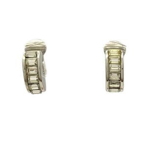 DIOR Christian Dior Earrings Silver